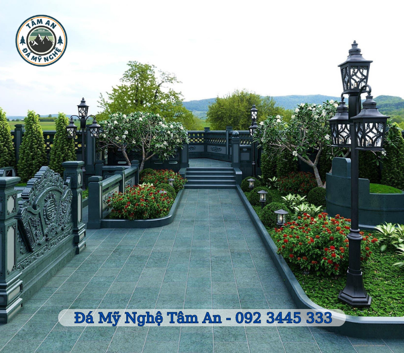 Lăng mộ đá xanh rêu – công trình kiến trúc đá thách thức thời gian hình 3 Những hạng mục công trình có liên quan tại khu lăng mộ đá
